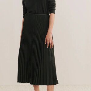 Jenni Kayne Pleated Skirt, Forest size M